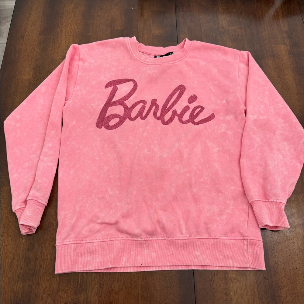 Barbie Logo Pink Hoodie